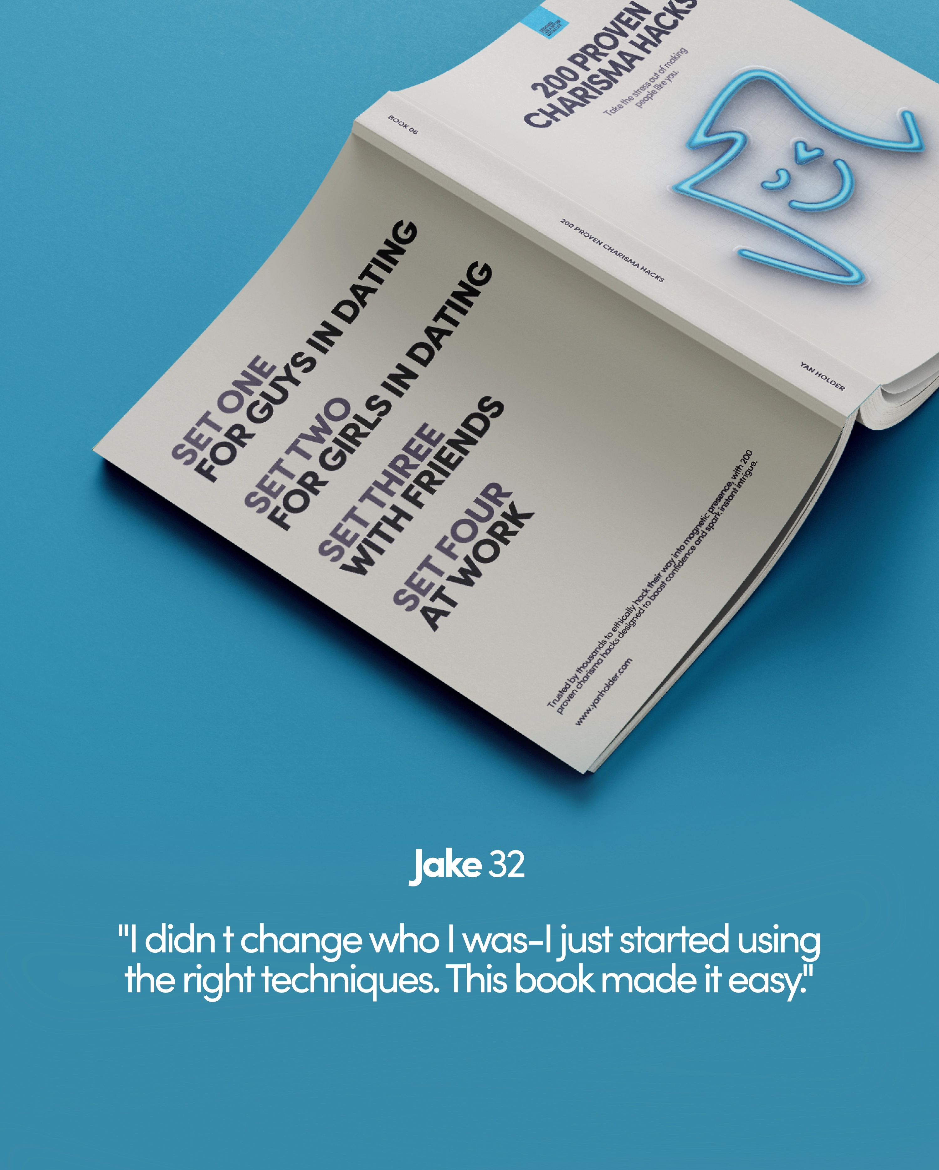 The Charisma Hacks Book + PDF