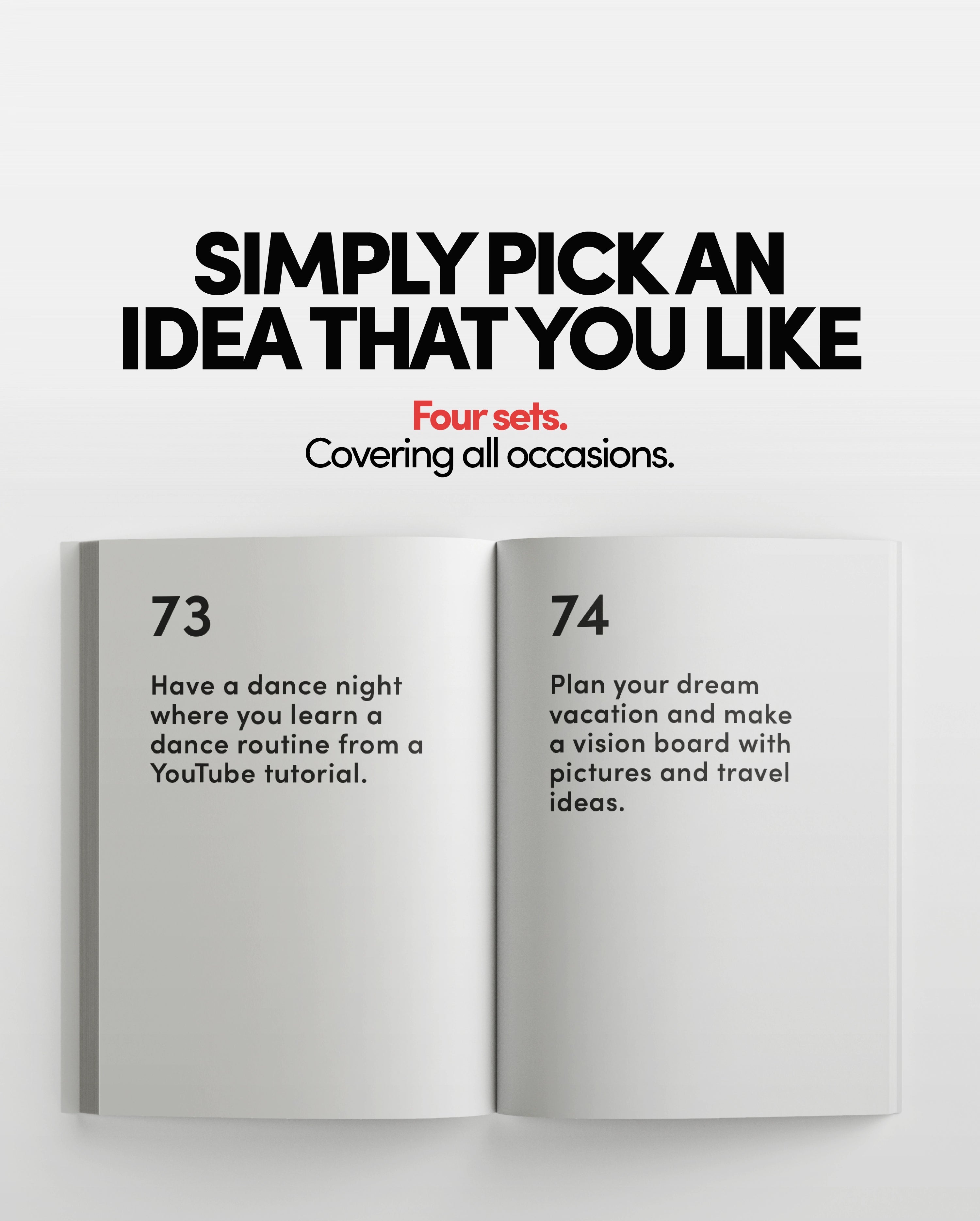 The Date Ideas Book + PDF